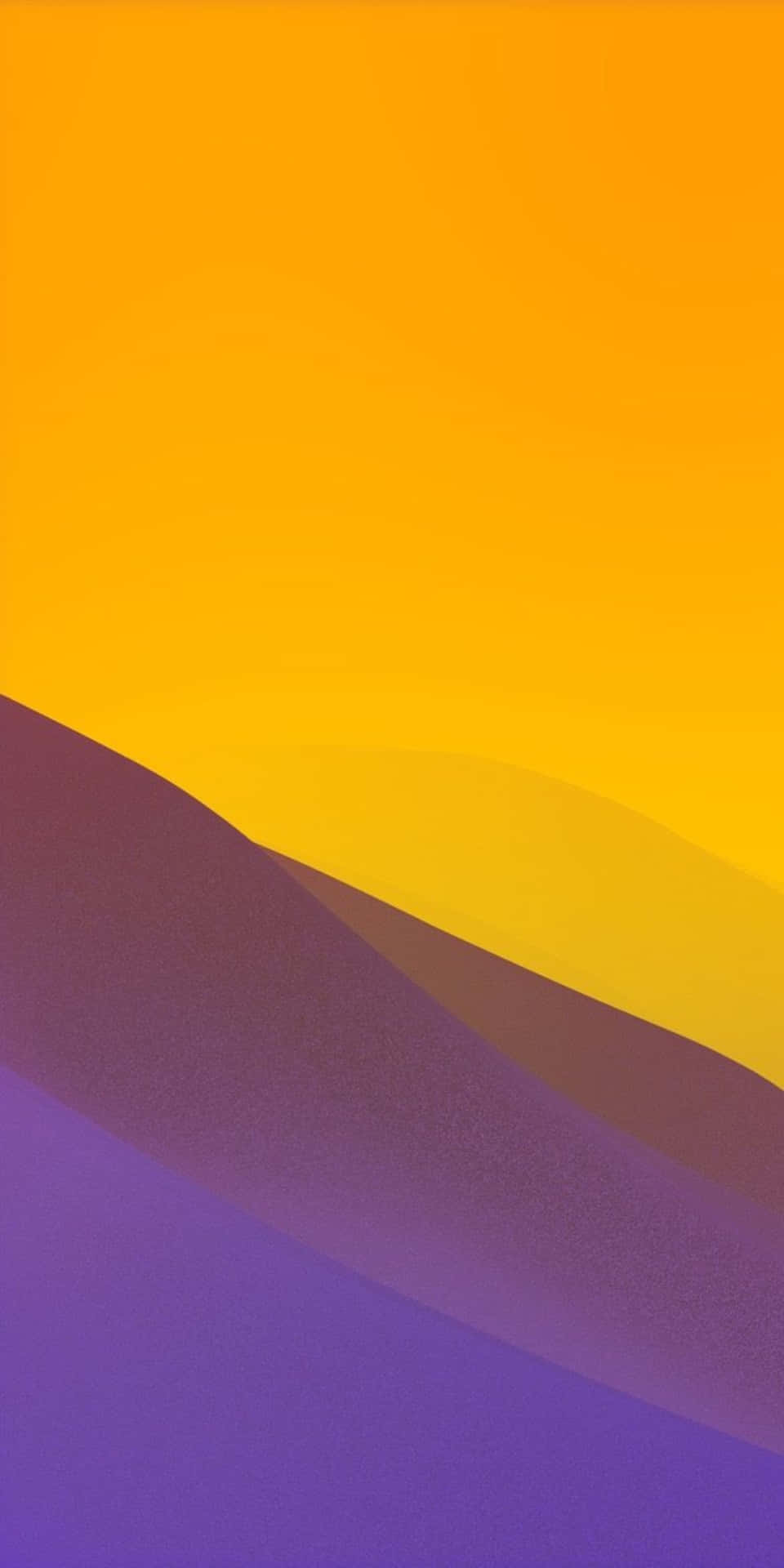 Pixel 3 Minimal Background Yellow And Purple Theme
