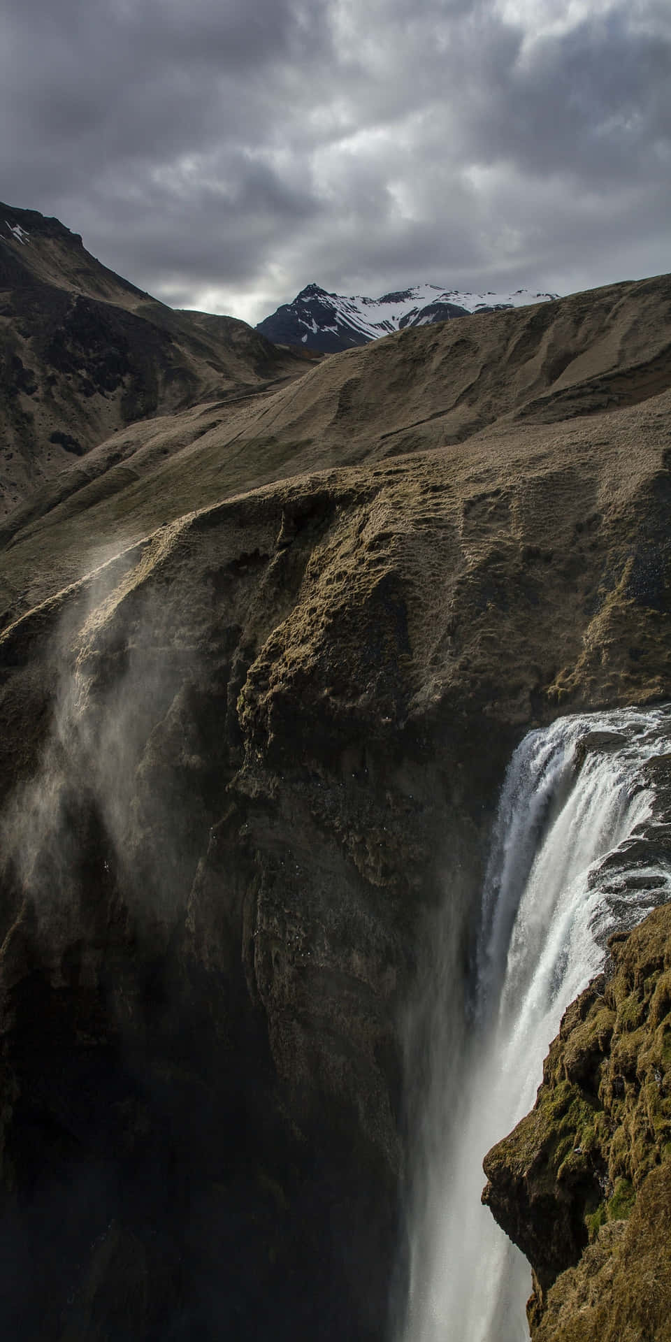 Pixel3 Natur Hintergrund Wasserfall
