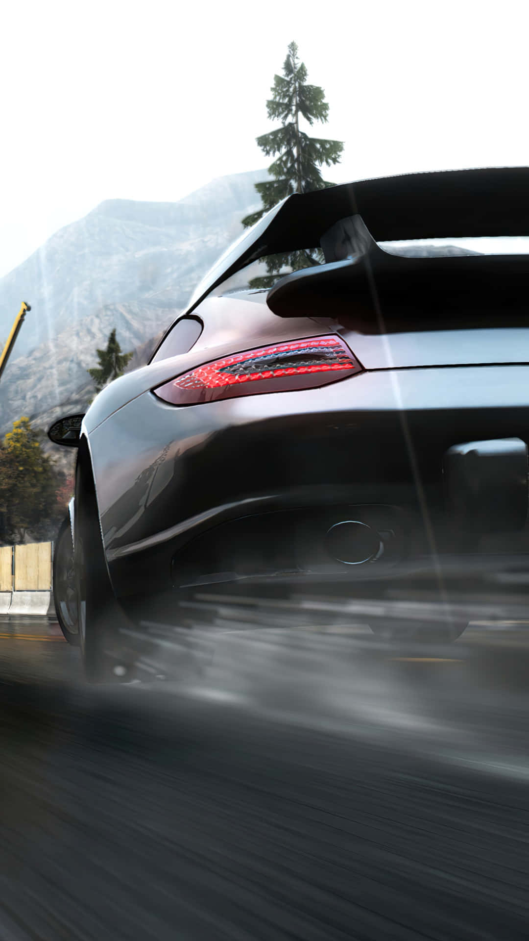 Sfondoper Pixel 3 Need For Speed: Auto Grigia Che Va Veloce