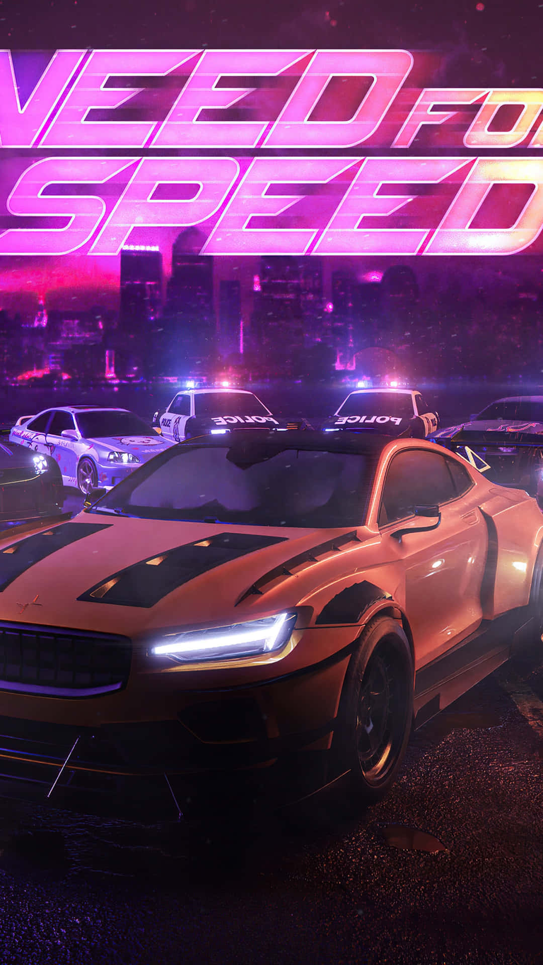 Thrilling Need for Speed Heat Game Display on Pixel 3