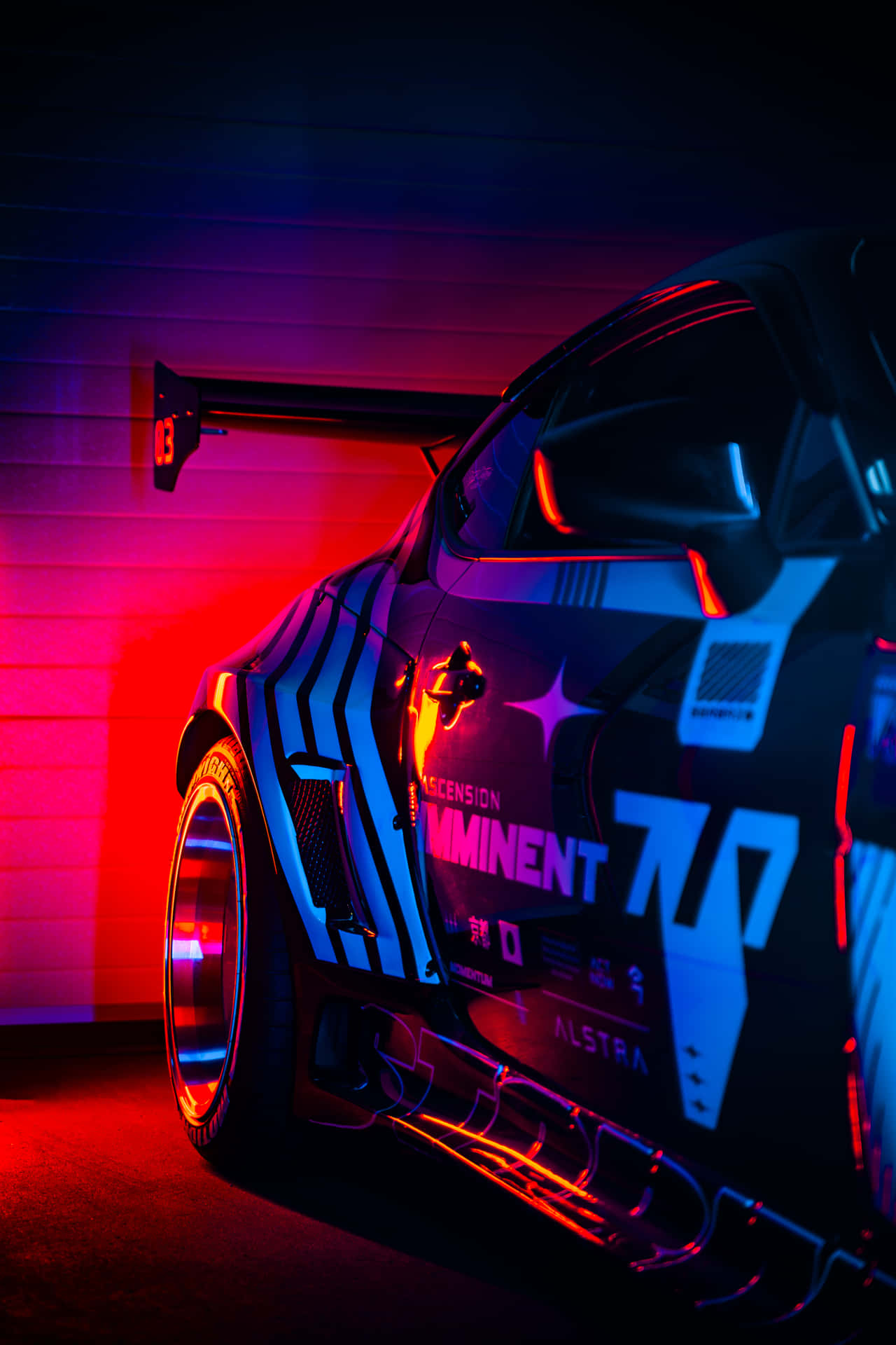 Car Facing Wall Pixel 3 Need For Speed Heat Background