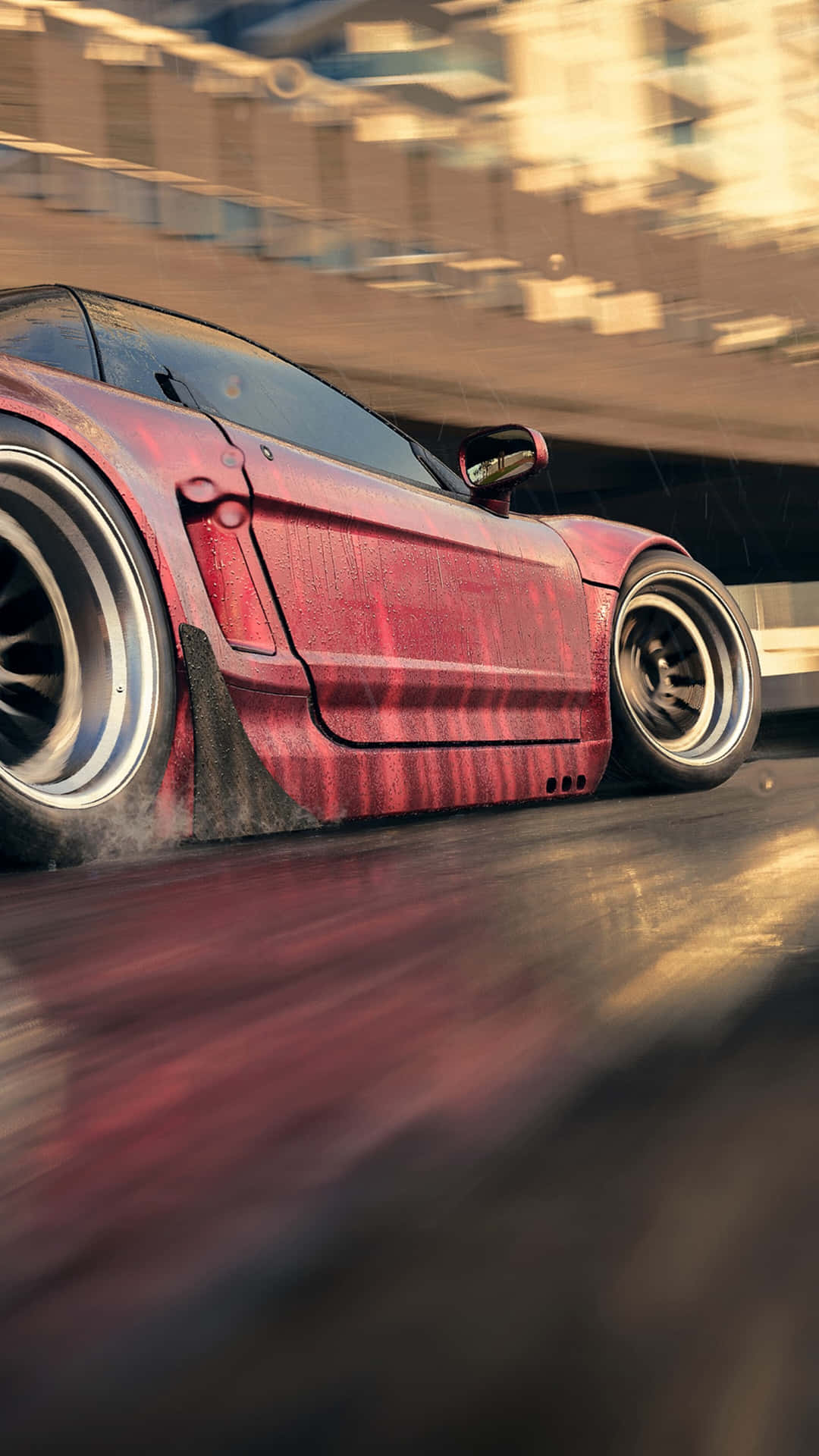 Schmutzigersportwagen Pixel 3 Hintergrundbild Für Need For Speed Heat