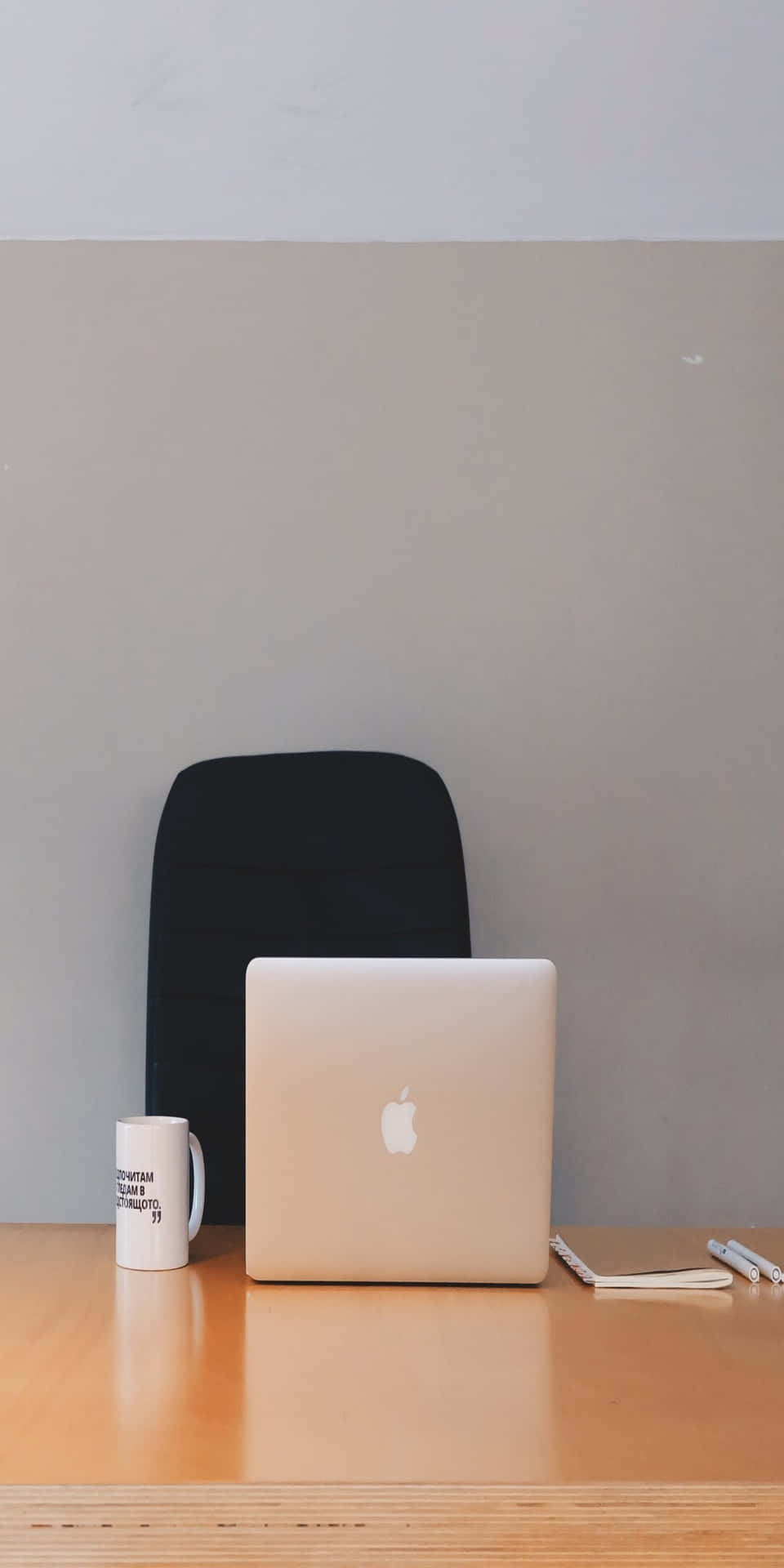 A Laptop On A Desk