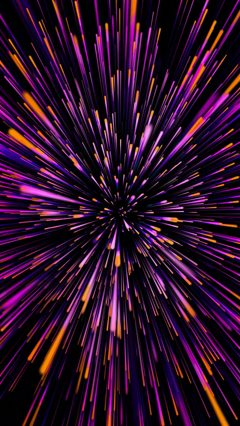 Cosmic Hyperspace Pixel 3 Oled Background