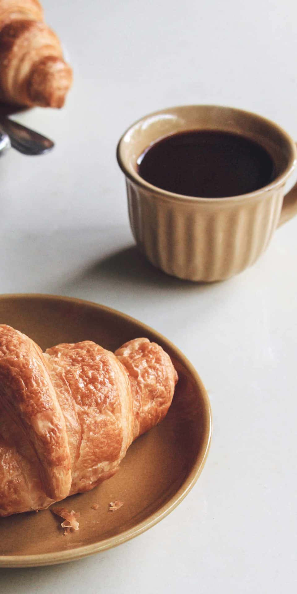 Fondode Pantalla De Pixel 3 - Desayuno Con Pasteles Y Croissant