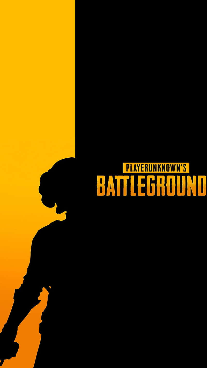 Portrait Yellow And Black Pixel 3 Playerunknown's Battlegrounds Background