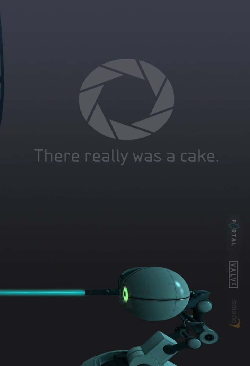 Pixel 3 Portal 2 Background Robot Laser Background