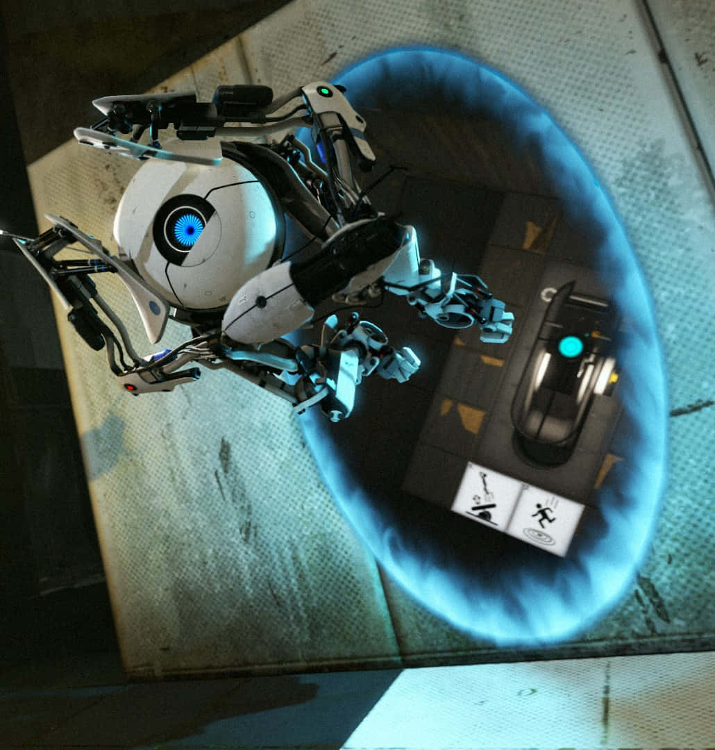 Pixel 3 Portal 2 Background Video Game
