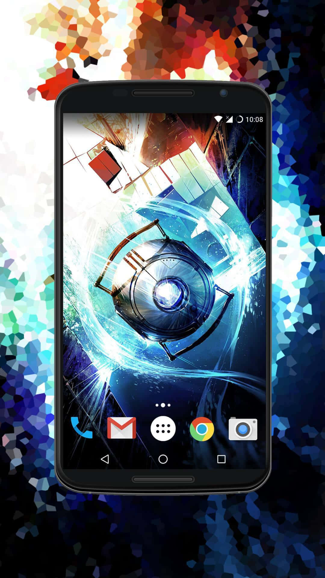 Pixel3 Portal 2 Hintergrund Wheatley Telefon