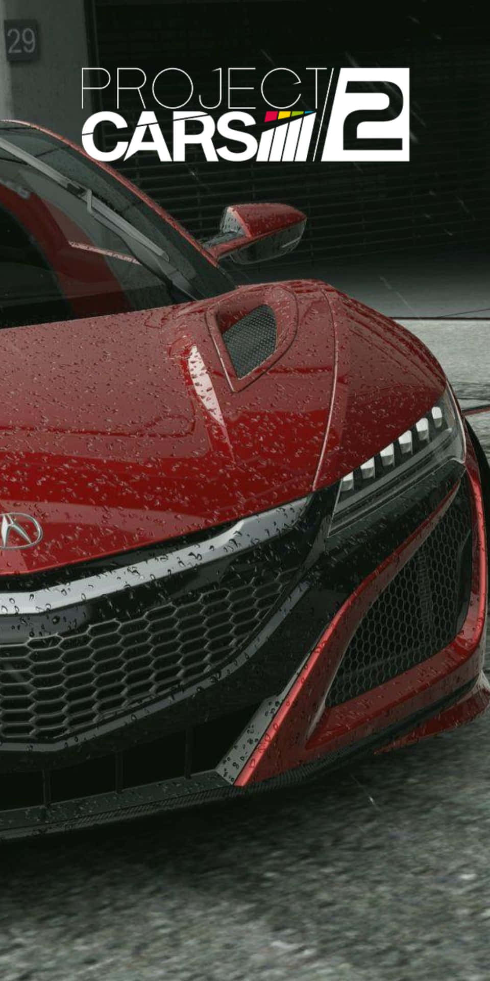 Röd2017 Acura Nsx Pixel 3 Project Cars 2 Bakgrund