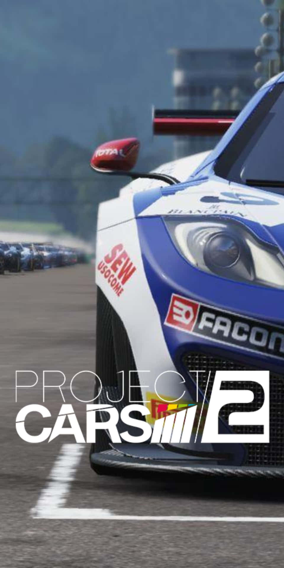 Sports Car In Race Track Pixel 3 Project Cars 2 Background
