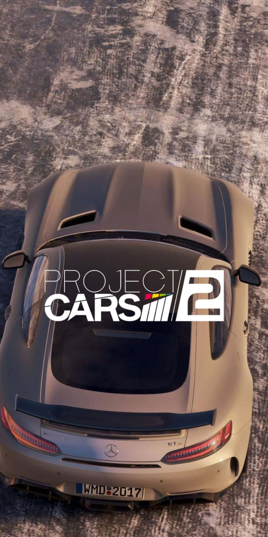Fondode Pantalla De La Edición 2016 En Color Plata Del Mercedes Amg Y El Pixel 3 En El Juego Project Cars 2.