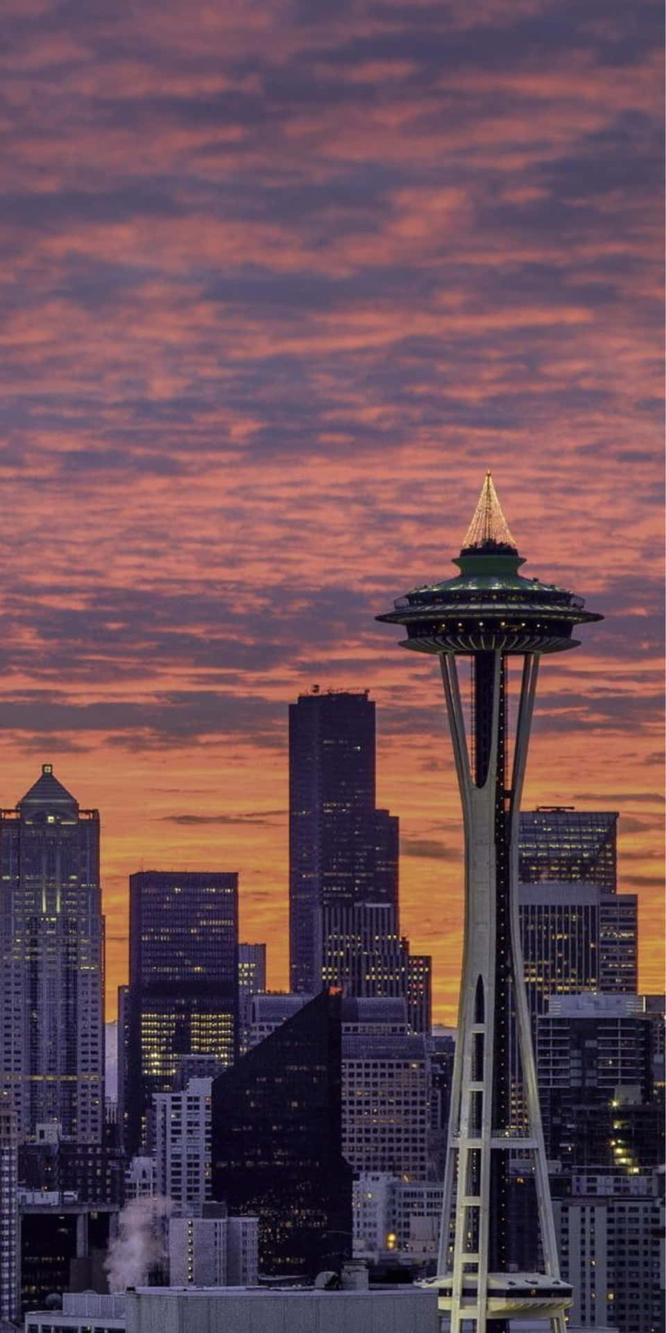 Undersøg byens seværdigheder med Google Pixel 3 i det smukke Seattle tapet.