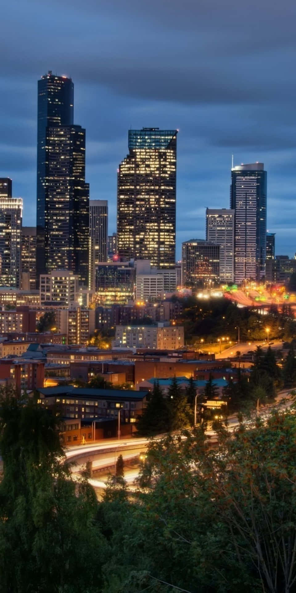 Udforsk Seattles skyline med Pixel 3
