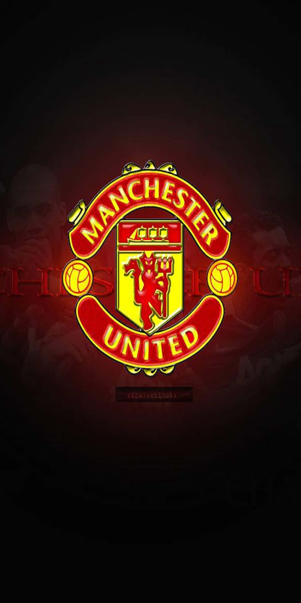 Papéisde Parede Do Logotipo Do Manchester United.