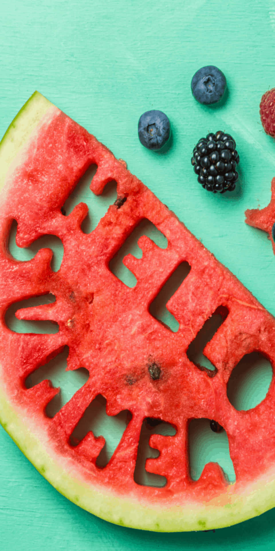 Watermelon Green Color Pixel 3 Summer Background