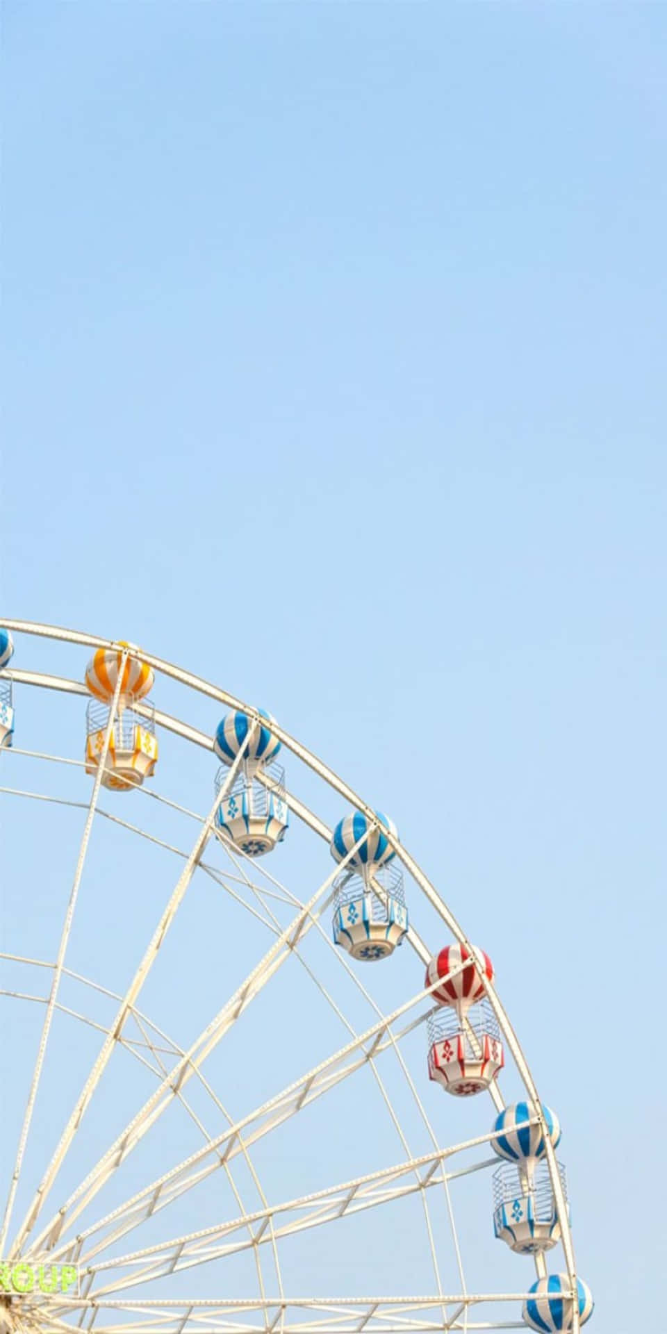 Ferris Wheel Pixel 3 Summer Background
