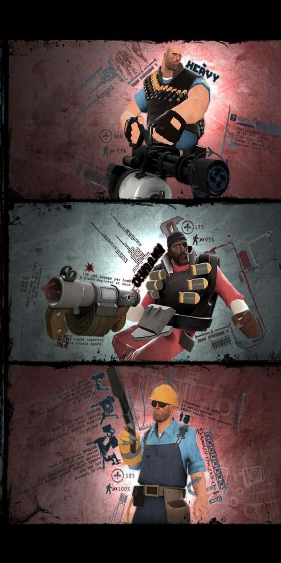 Exciting Pixel 3 TF2 gaming background in stunning High Definition