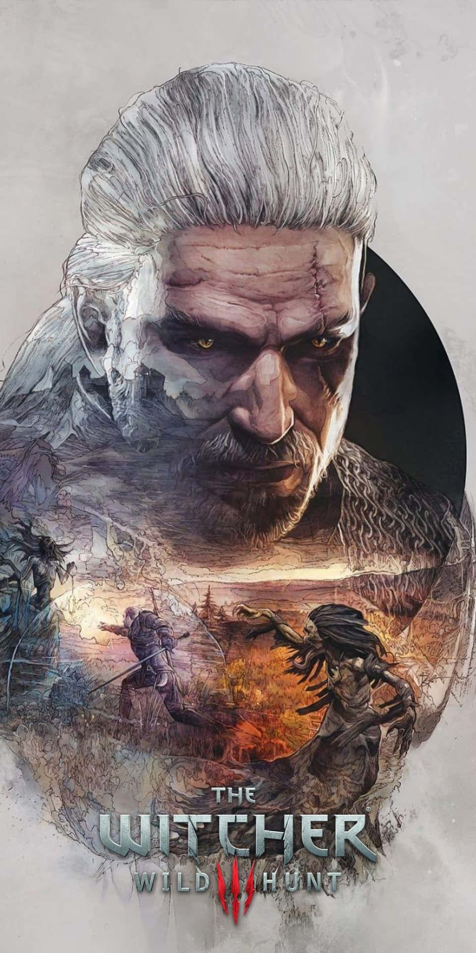Journey through the Monsters, The Beast and the Wild Hunt with Pixel 3 and The Witcher 3.