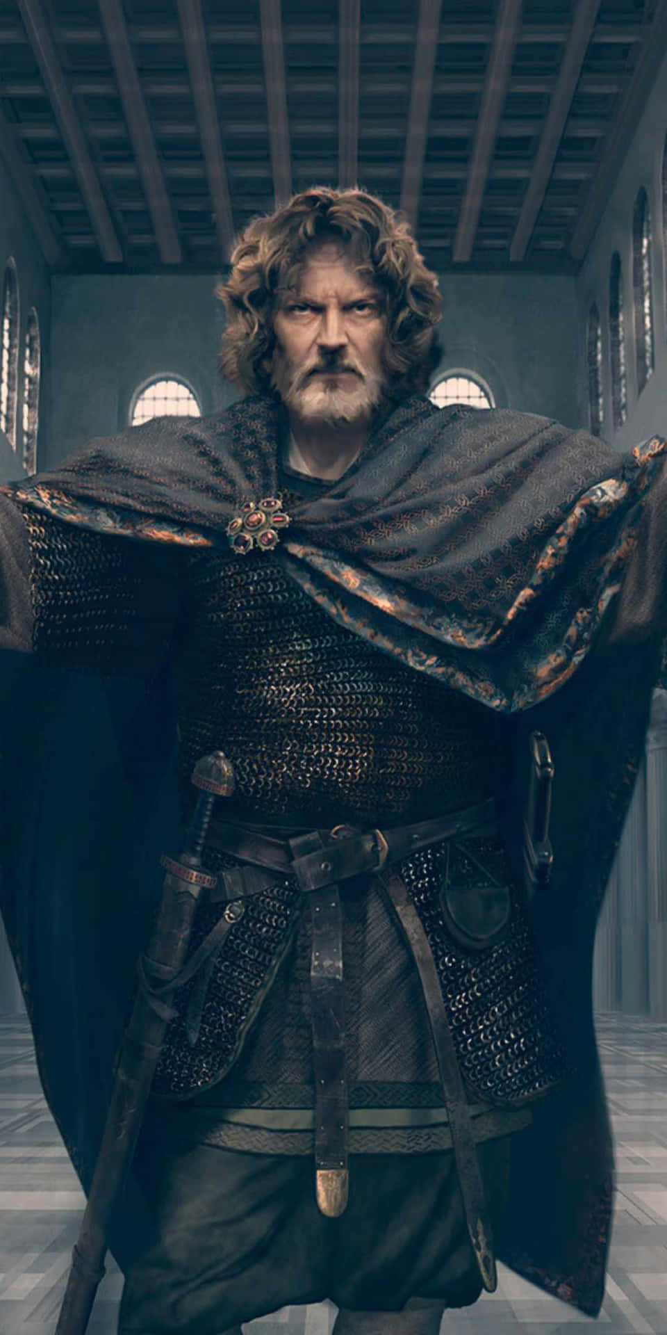Pixel3 Bakgrundsbild Med Total War Attila Age Of Charlemagne Motiv.
