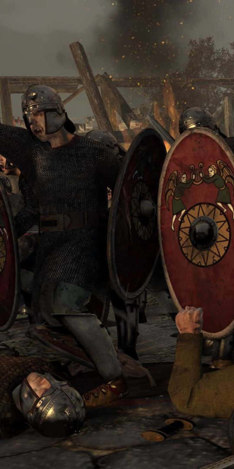 Pixel3 Bakgrund Med Total War Attila The Last Roman