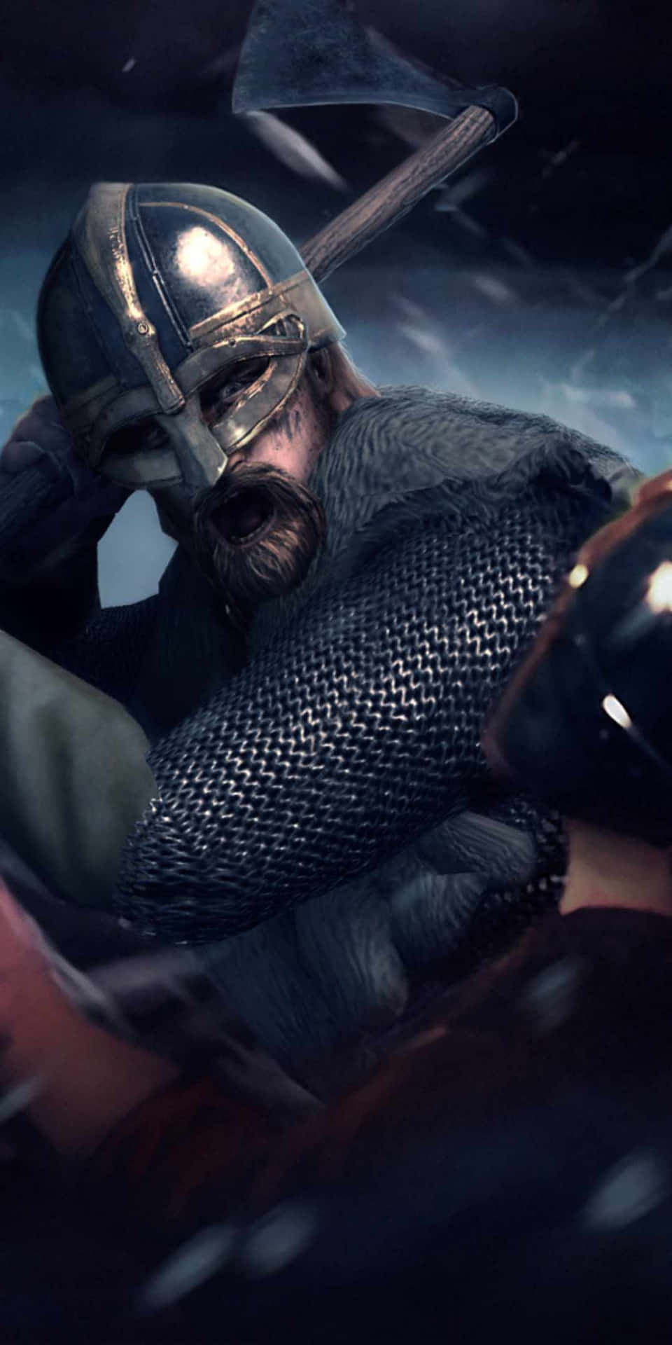 Sfondodel Cavaliere Selvaggio Per Pixel 3 Total War Attila