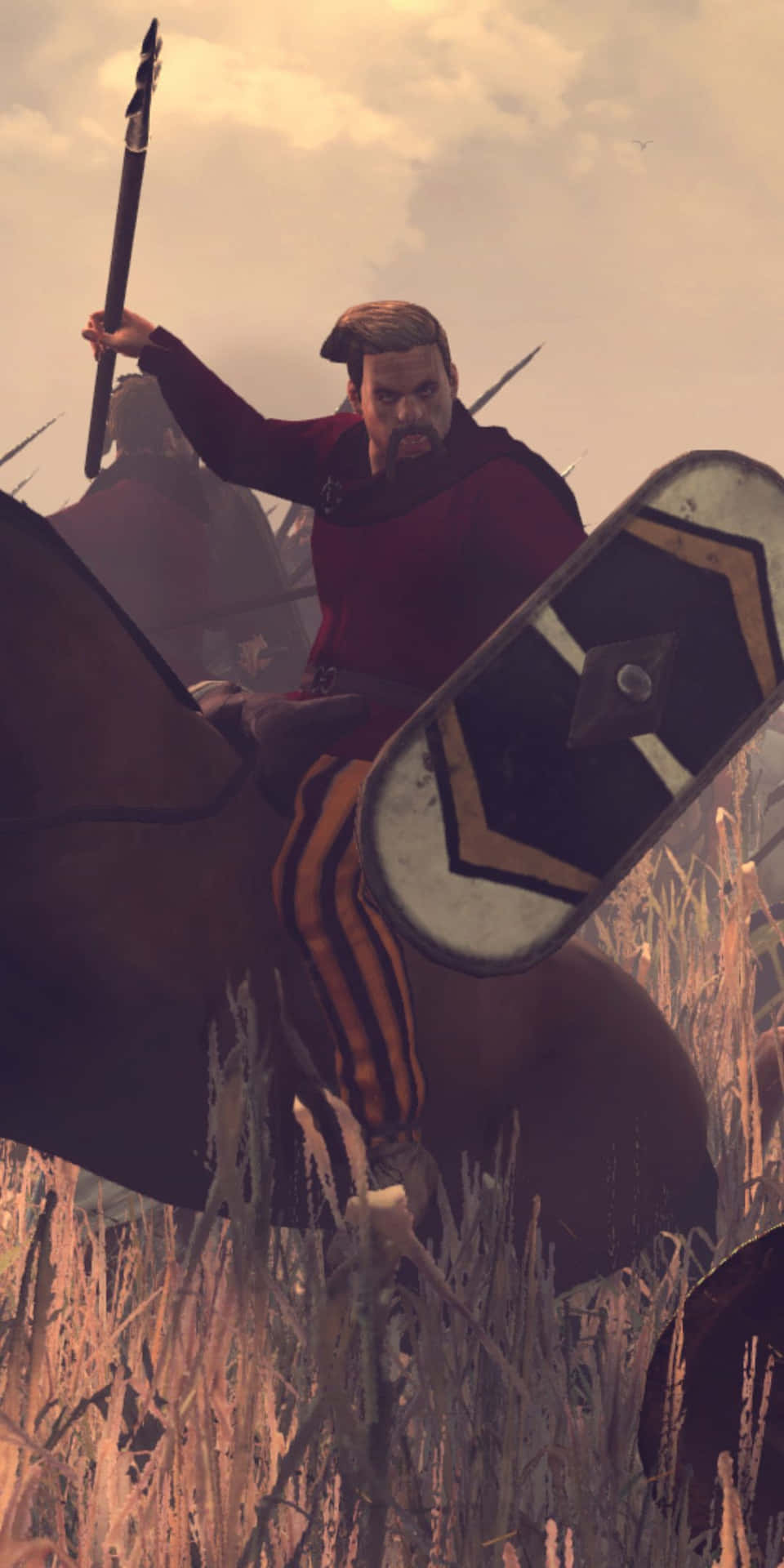 Pixel 3 Total War Rome 2 Background Riding Warrior Spear And Shield