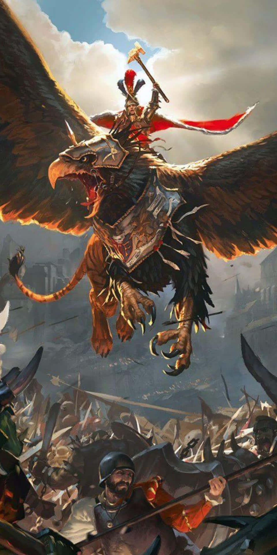 Pixel 3 Total War Warhammer Ii Background Flying