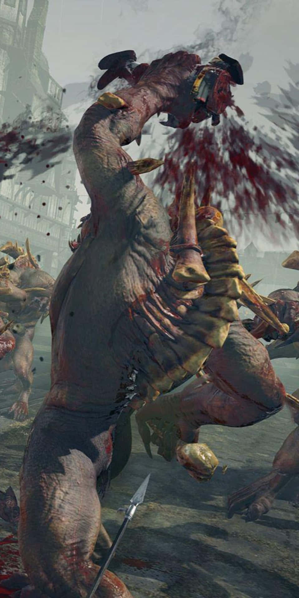 Eccole Terre Devastate Dalla Guerra Di Total War Warhammer Ii - Viste Attraverso Il Pixel 3