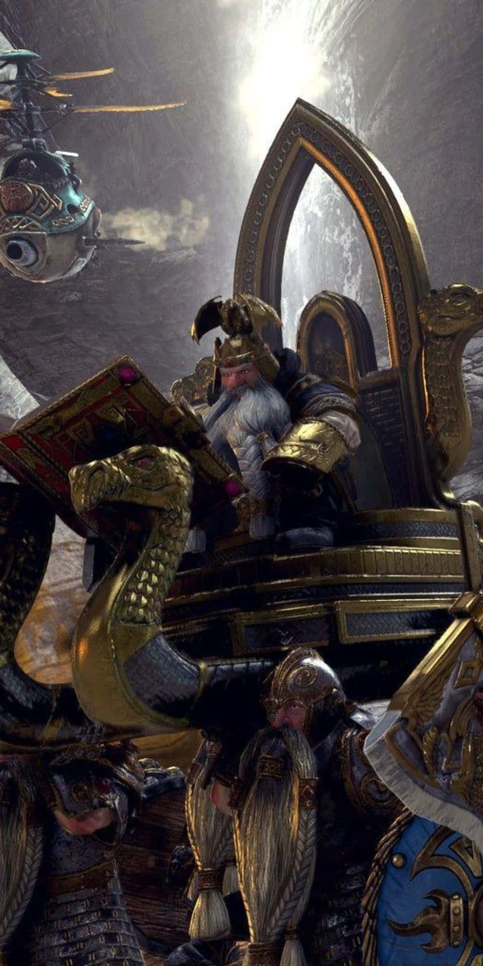 Sfondopixel 3 Di Total War Warhammer Ii Con Una Carrozza