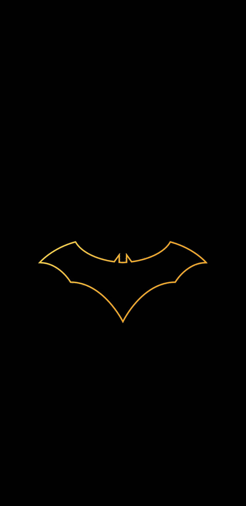 Pixel3 Xl Batman-logotyp. Wallpaper