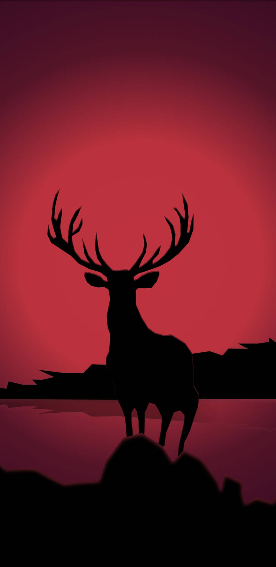 Pixel 3 Xl Stag Silhouette