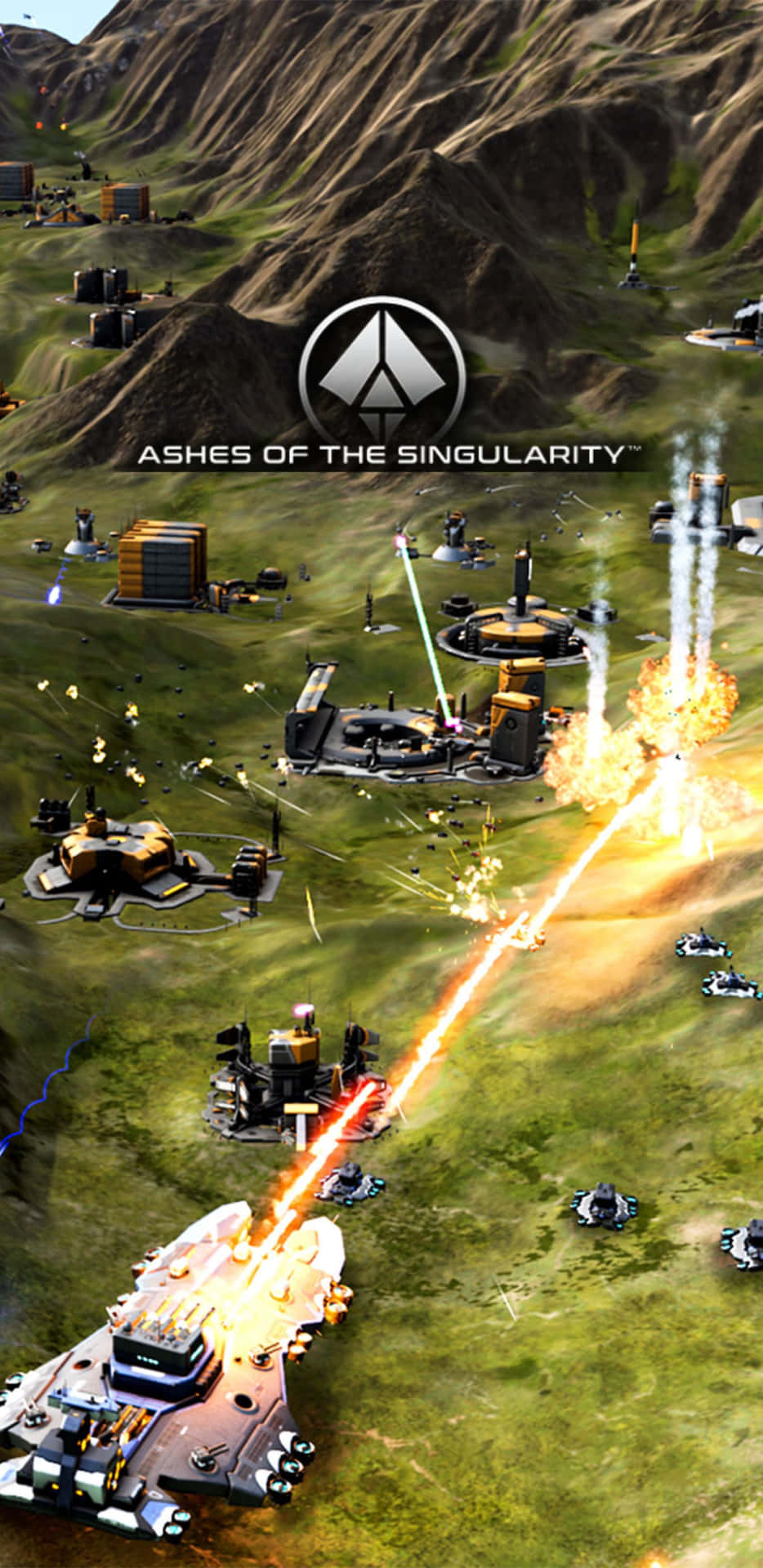 Immerse Yourself in Ashes of the Singularity on Google Pixel 3XL