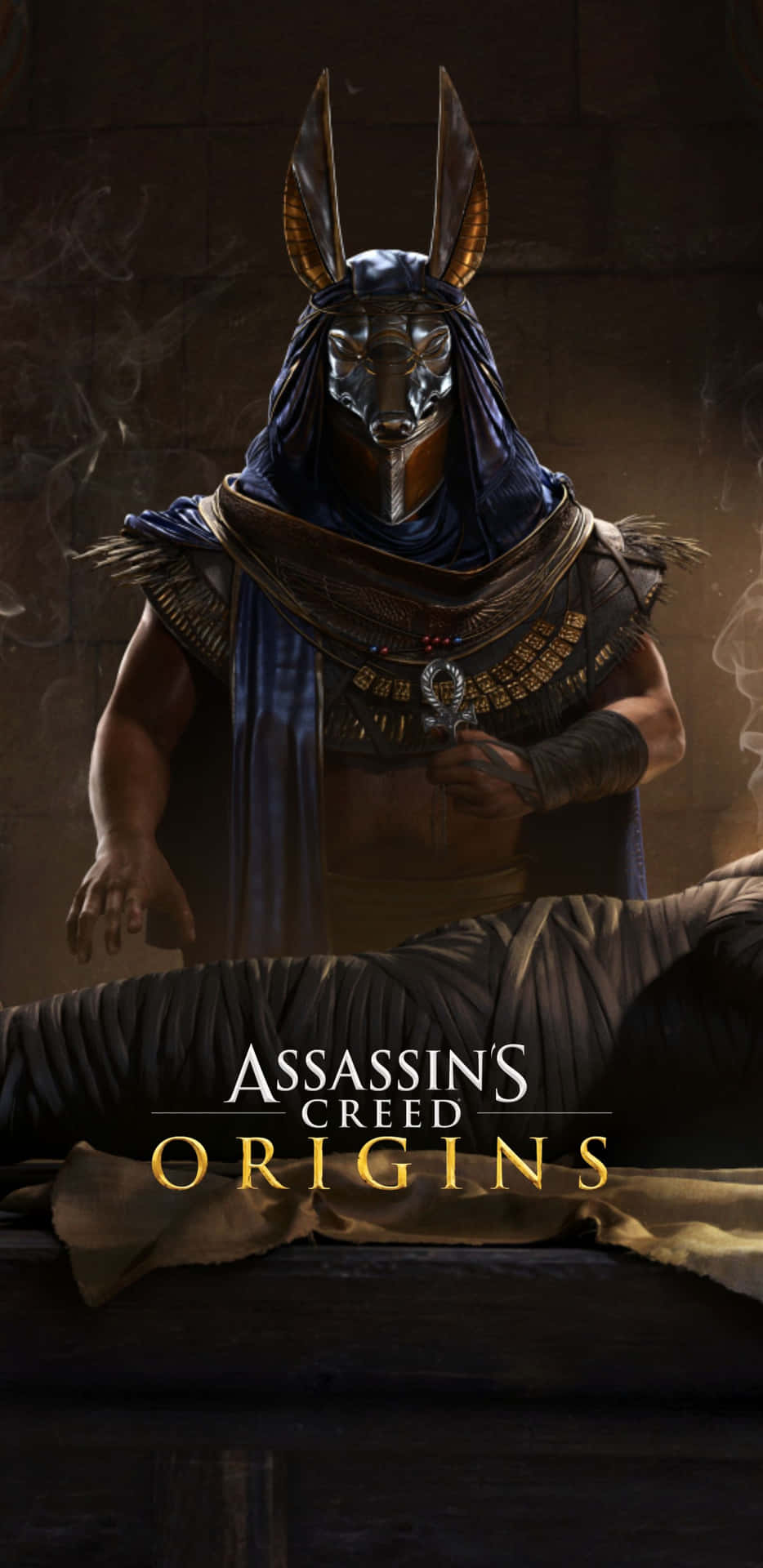 Copertinadi Gioco Pixel 3xl Assassin's Creed Origins Sfondo