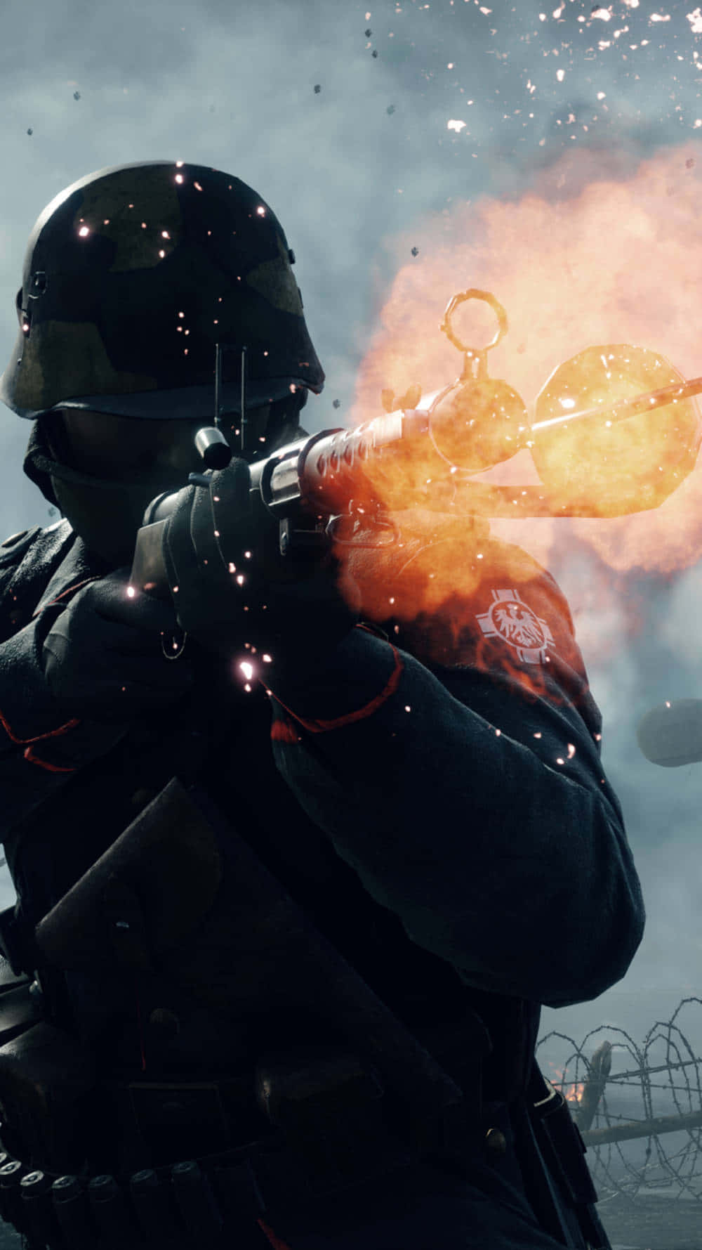 Pixel3xl Hintergrund Battlefield 1 Zielen Durch Das Gewehrlauf