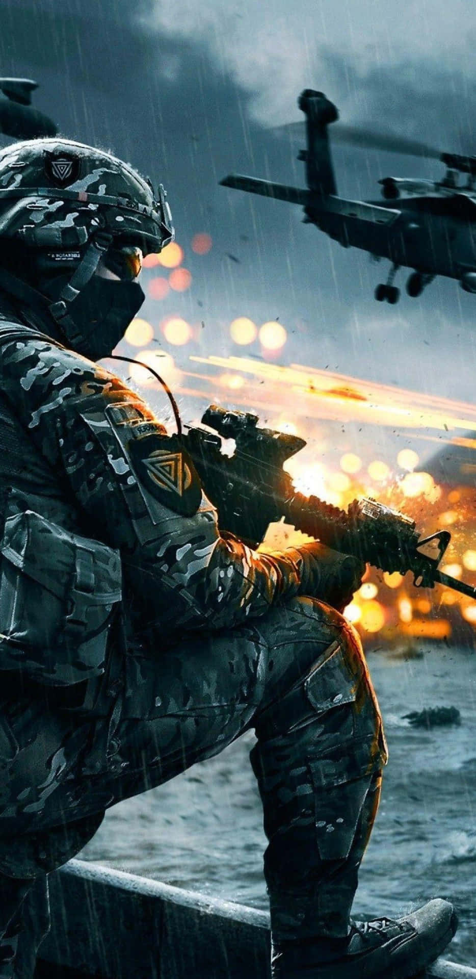 Download Pixel 3xl Battlefield 4 Background 1440 X 2960 