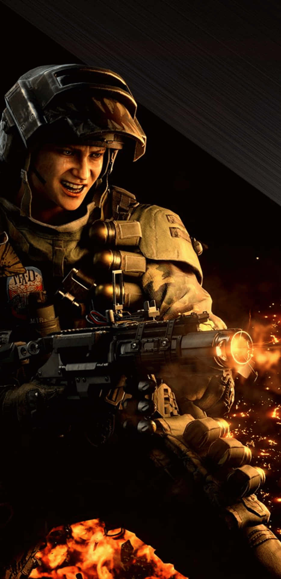 Bekämpafienden I Call Of Duty Black Ops 4 På Din Pixel 3xl Genom Att Välja Rätt Bakgrundsbild För Din Dator Eller Mobiltelefon.