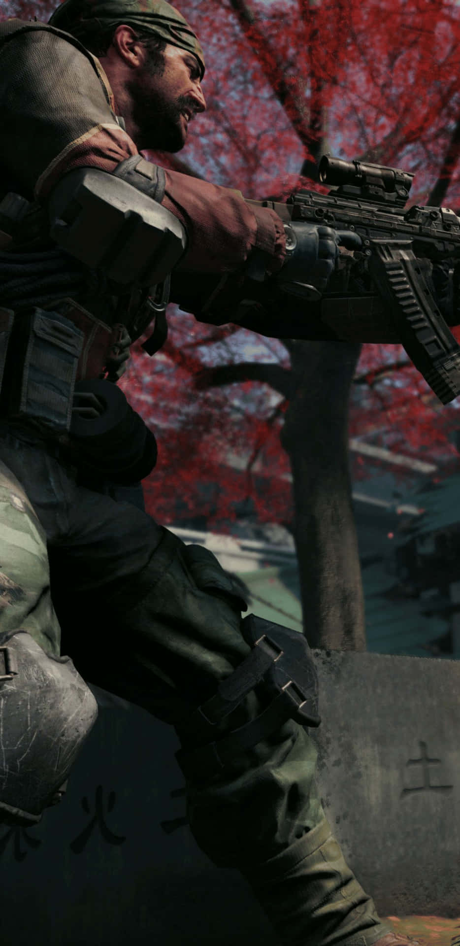 Upplevcall Of Duty Black Ops 4 På Pixel 3xl-skrivbordsbakgrunden.