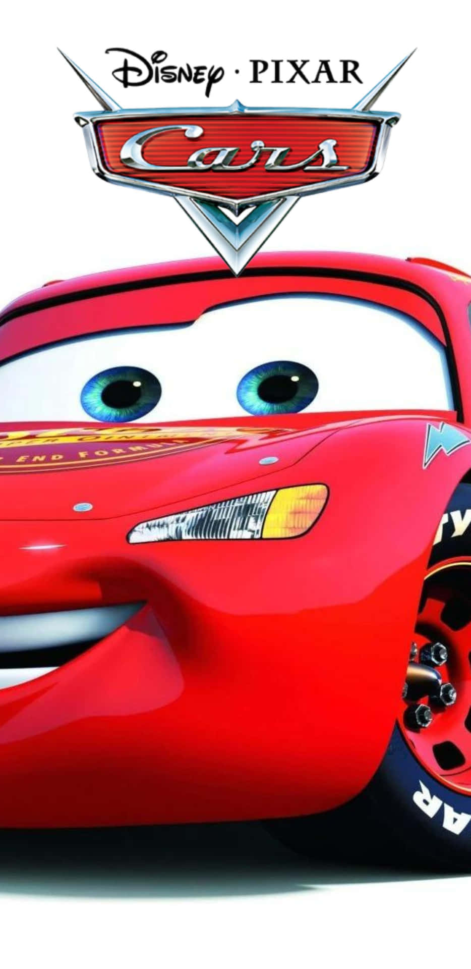 Disney Pixar Cars 3 - A Red Car With Big Eyes