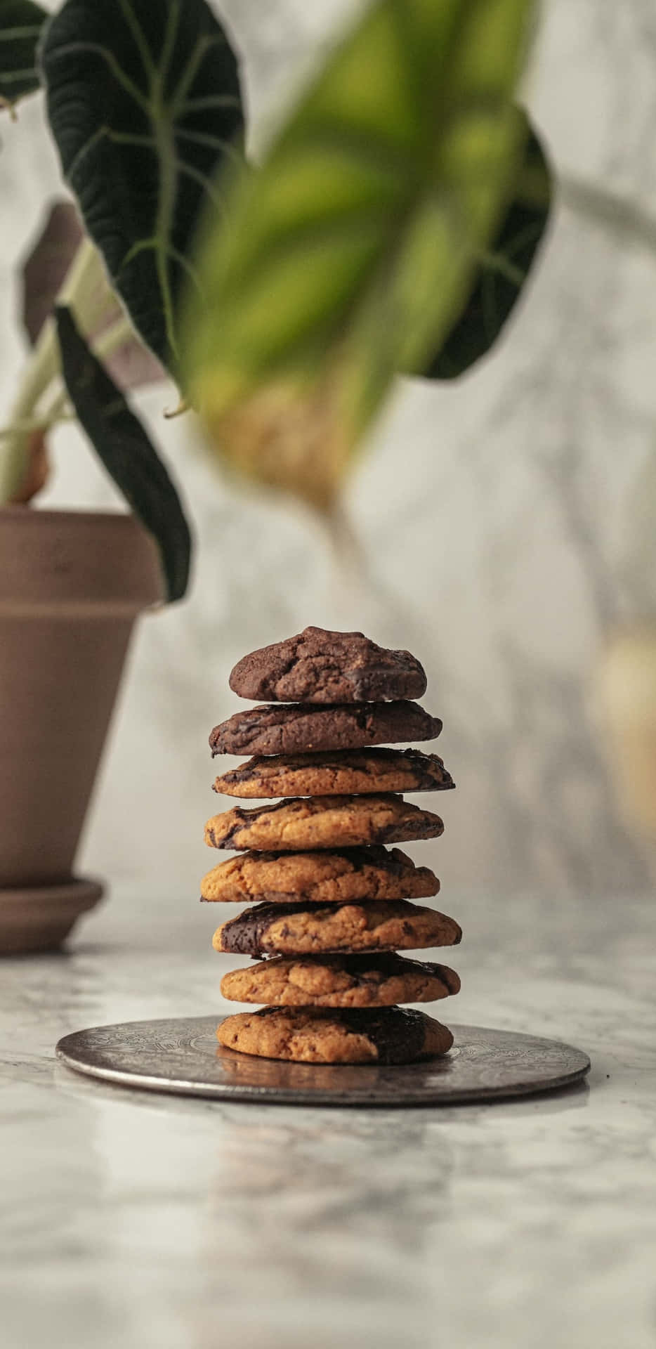 Food Design Pixel 3xl Cookies Background