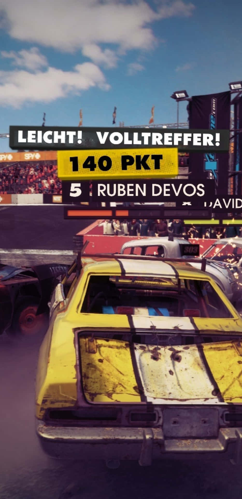 A Screenshot Of A Car With The Words'volkswagen Voltefer'