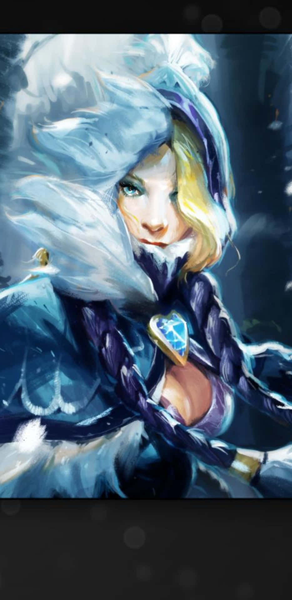 Pixel 3xl Dota 2 Background And Crystal Maiden