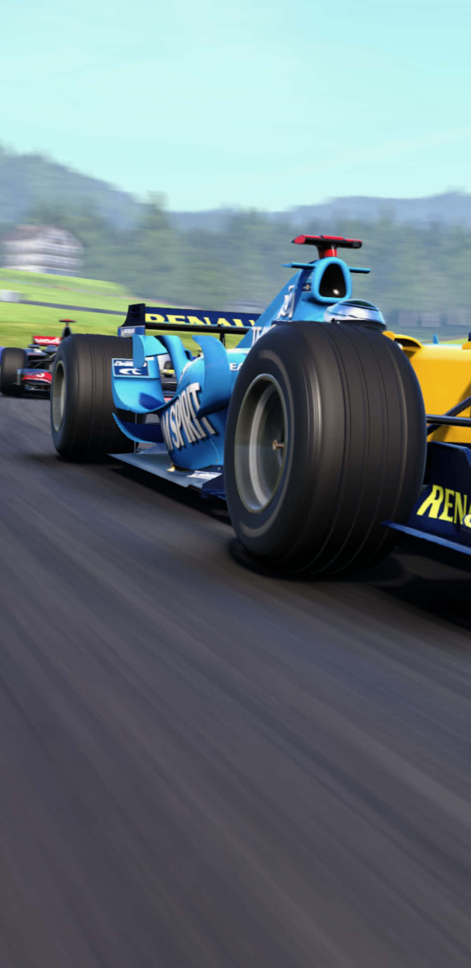 Renault Racing Car Pixel 3xl F1 2018 Background