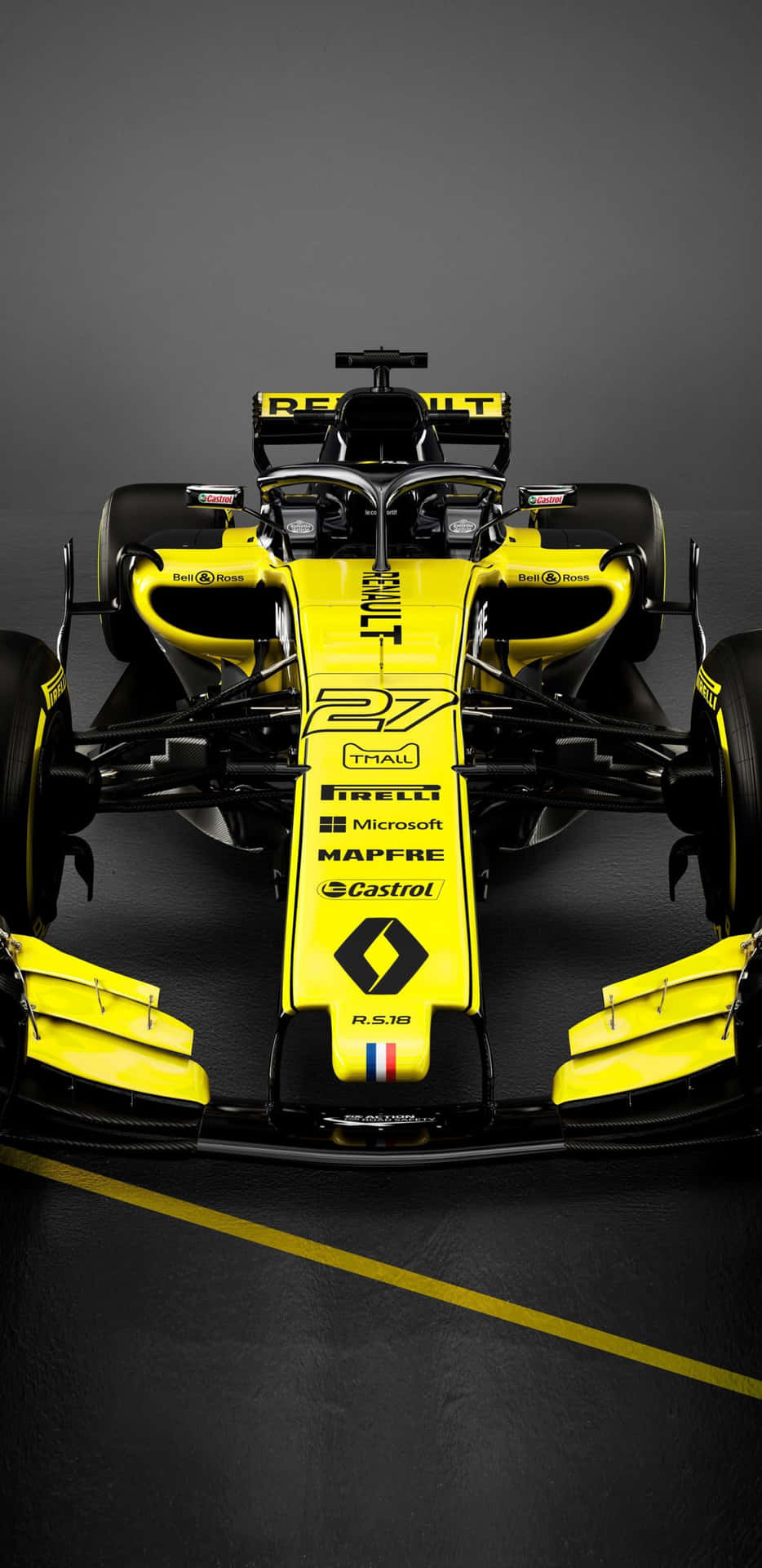 Bwtalpine F1 Rennwagen Pixel 3 Xl F1 2018 Hintergrundbild