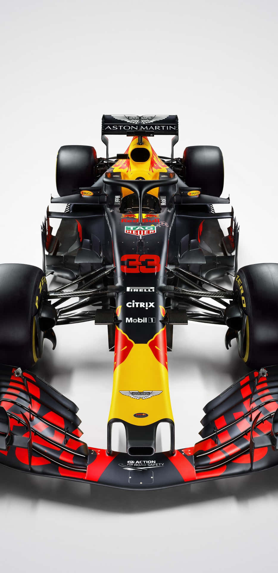 Redbull Racing Rb14 Pixel 3xl F1 2018 Hintergrundbild