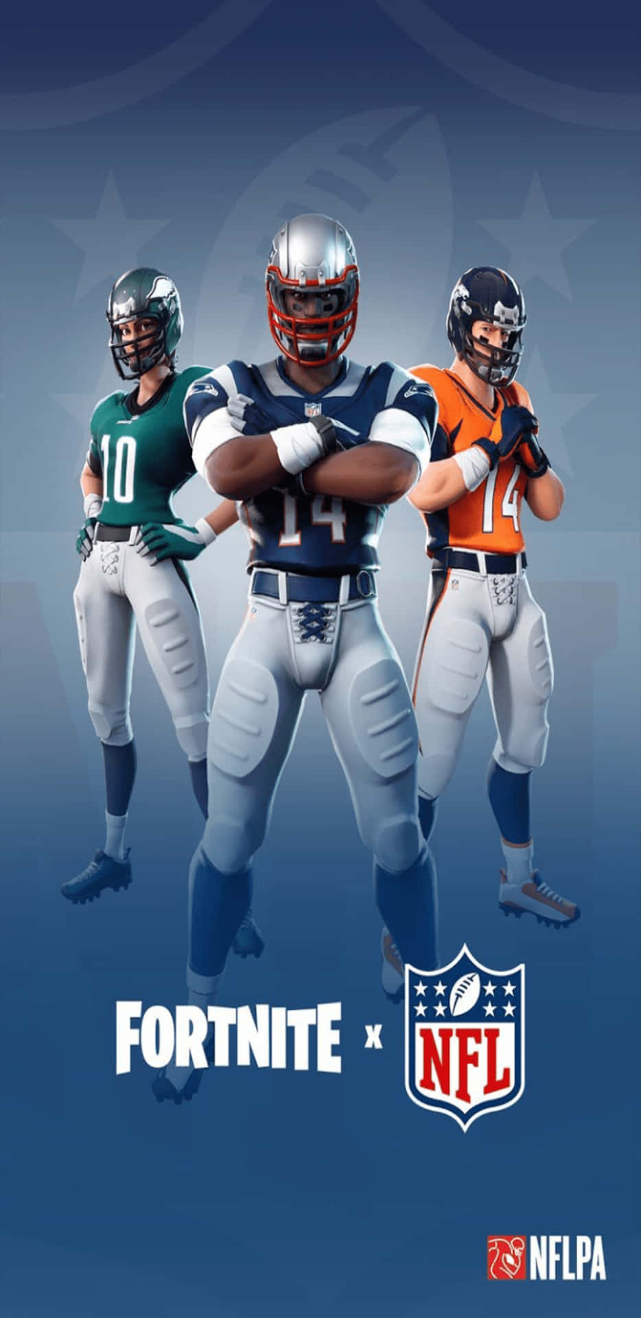 Pixel 3XL NFL Gear Fortnite Battle Royale baggrund