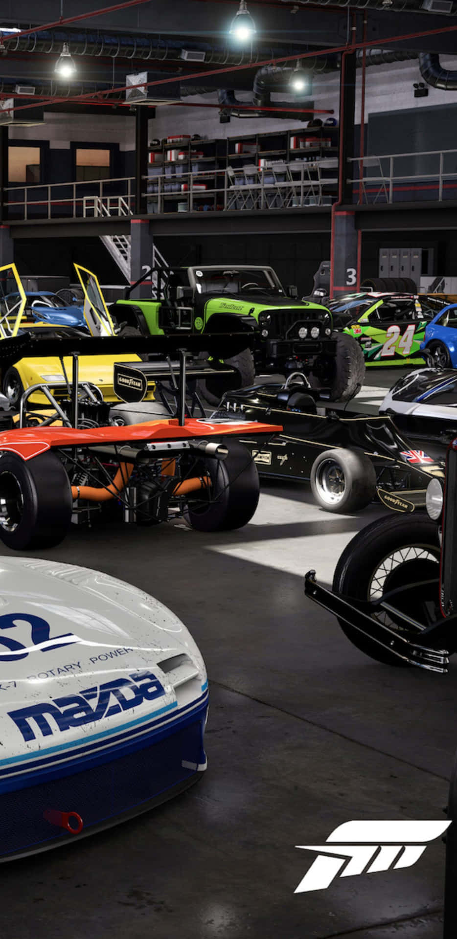 Höjdin Racingspel Med Pixel 3xl Forza Motorsport 7.