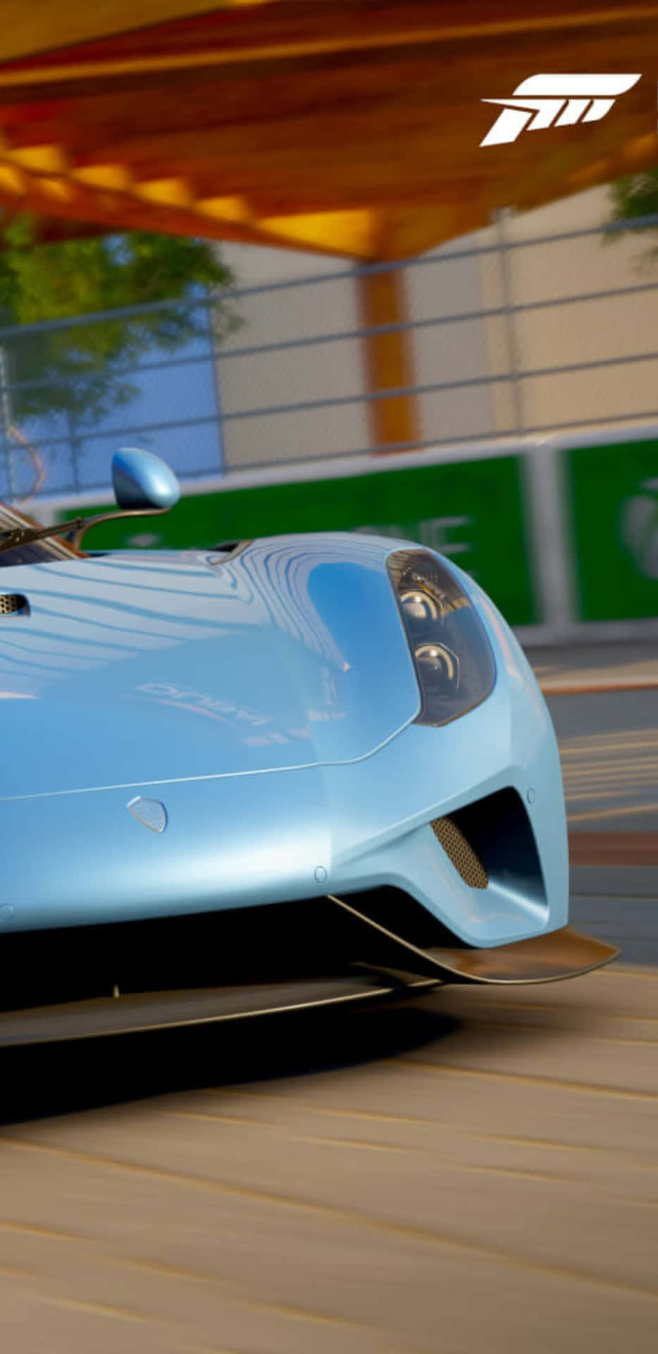 Taen Runda I Forza Motorsport 7 På Din Pixel 3xl