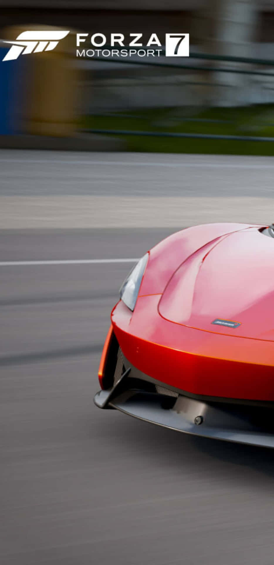 Aceleraa Toda Velocidad Con La Imagen De Fondo De Pantalla De Pixel 3xl Forza Motorsport 7.