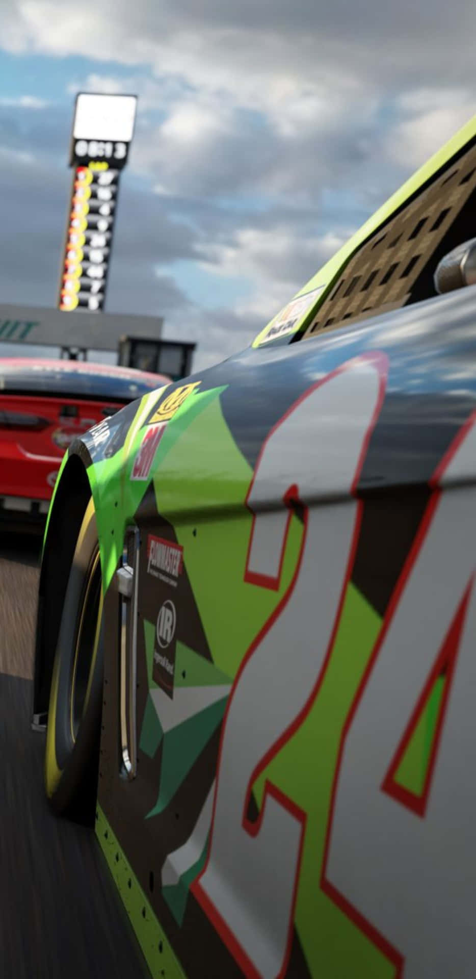 Upplevspänningen Av Racing Med Pixel 3xl Och Forza Motorsport 7